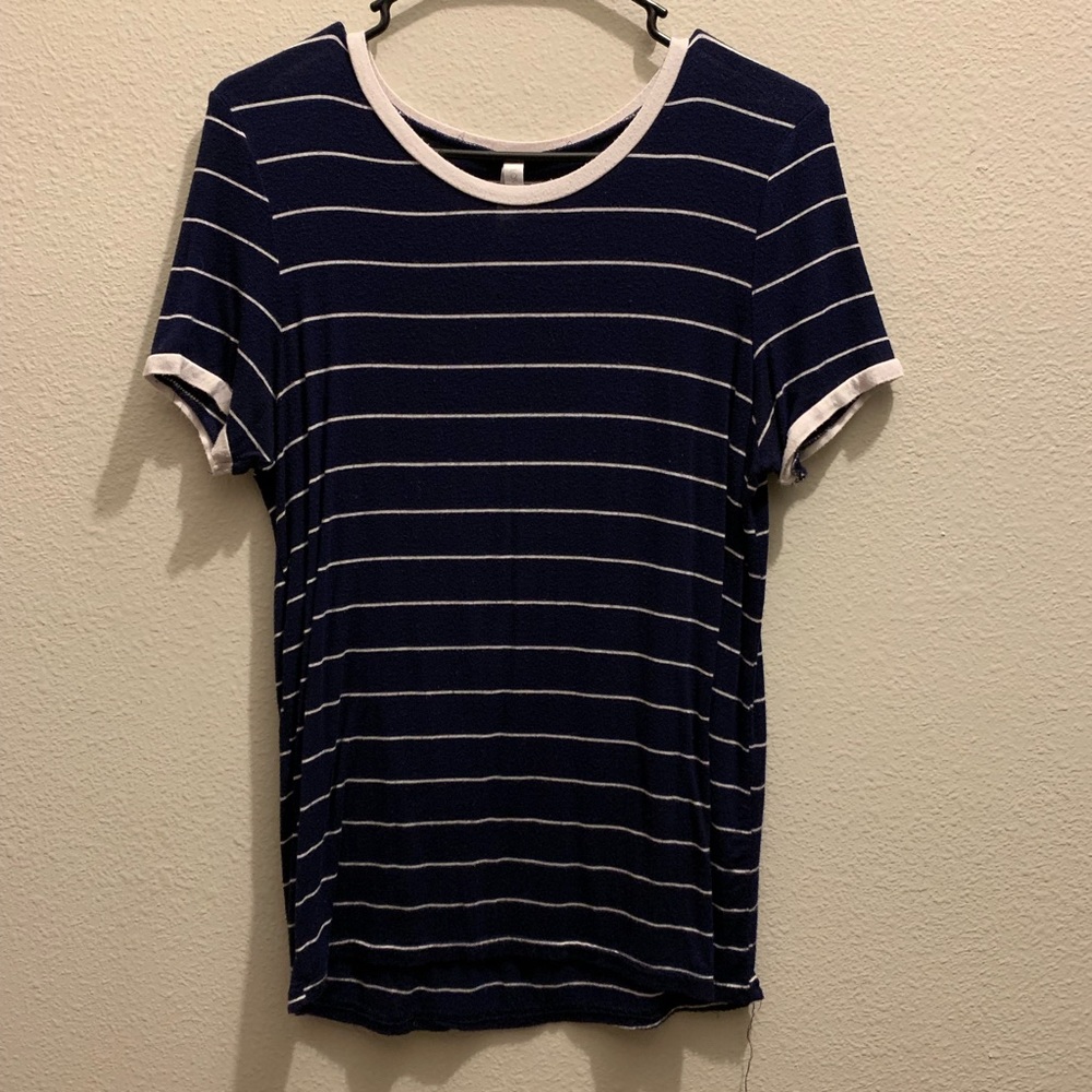Navy blue top